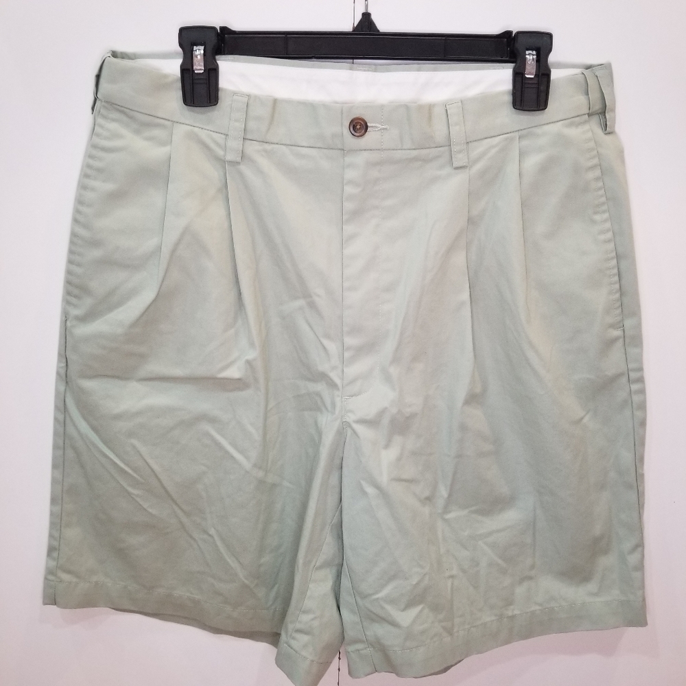 Haggar Light Lime Green Shorts Sz 34